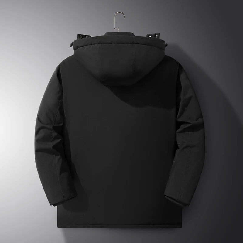 Leon | Warme Herrenjacke für Winter Casual Baumwolle 2