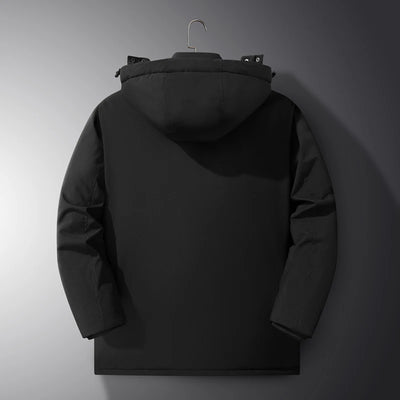 Leon | Warme Herrenjacke für Winter Casual Baumwolle 2