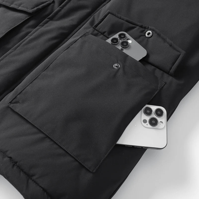 Leon | Warme Herrenjacke für Winter Casual Baumwolle 4