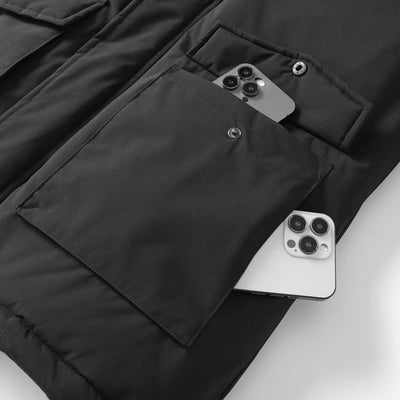 Leon | Warme Herrenjacke für Winter Casual Baumwolle 4