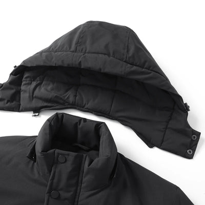 Leon | Warme Herrenjacke für Winter Casual Baumwolle 5