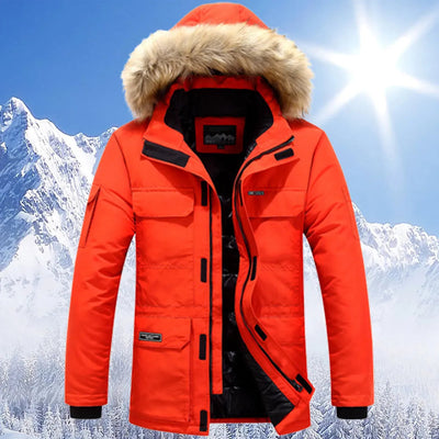 Leon | Warme Winterjacke für Herren Fleecegefüttert 3