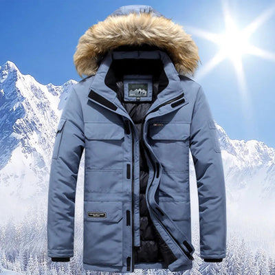 Leon | Warme Winterjacke für Herren Fleecegefüttert 5
