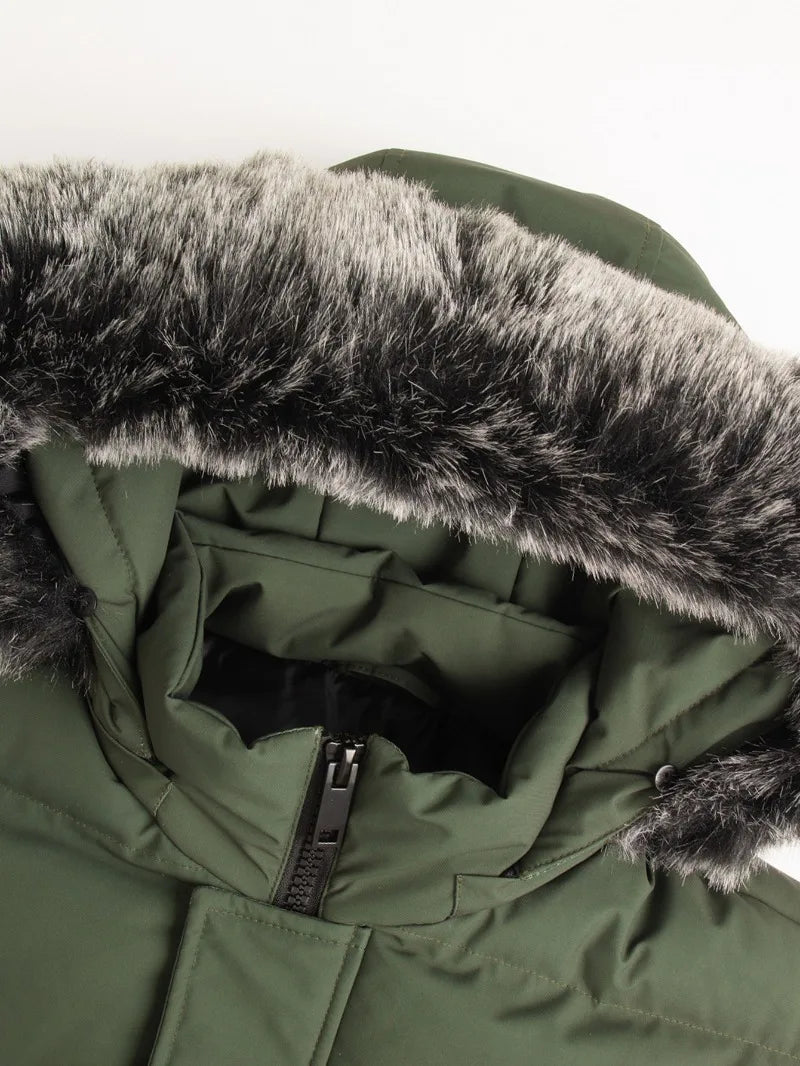 Leon | Winddichte Kunstjacke für Herren Winter 4