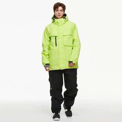 Leon | Winddichter Ski Anzug für Männer Winter 10