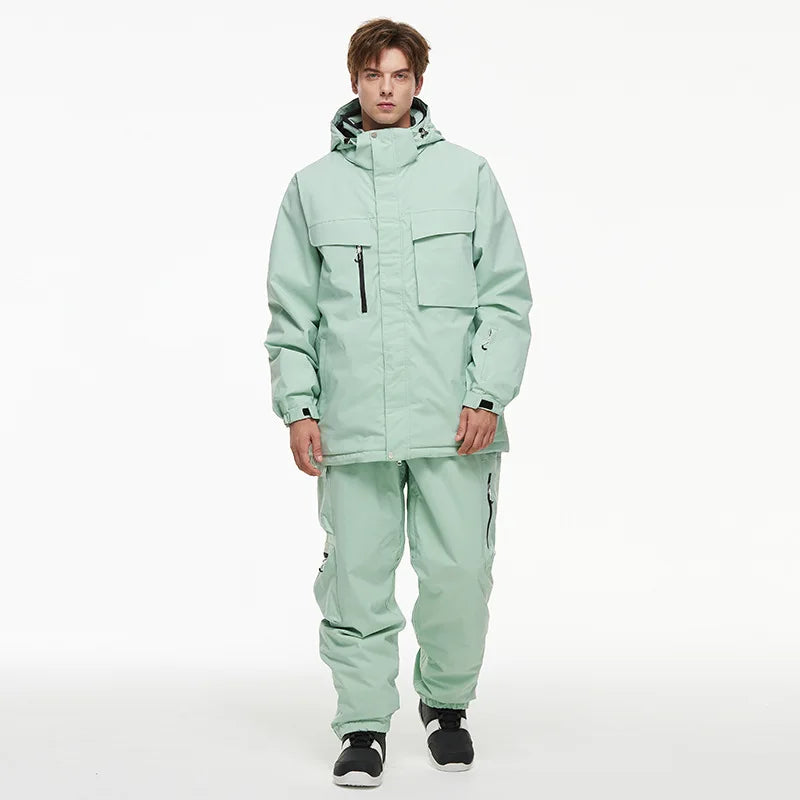 Leon | Winddichter Ski Anzug für Männer Winter 12