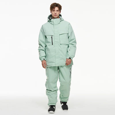 Leon | Winddichter Ski Anzug für Männer Winter 12