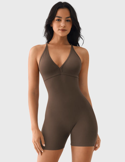 Valtor | Atmungsaktiver Jumpsuit für Damen Sommer Weiß 10