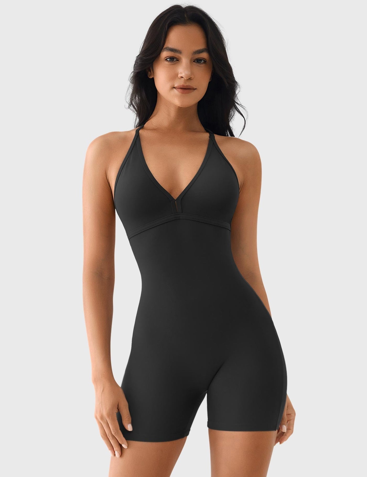 Valtor | Atmungsaktiver Jumpsuit für Damen Sommer Weiß 11