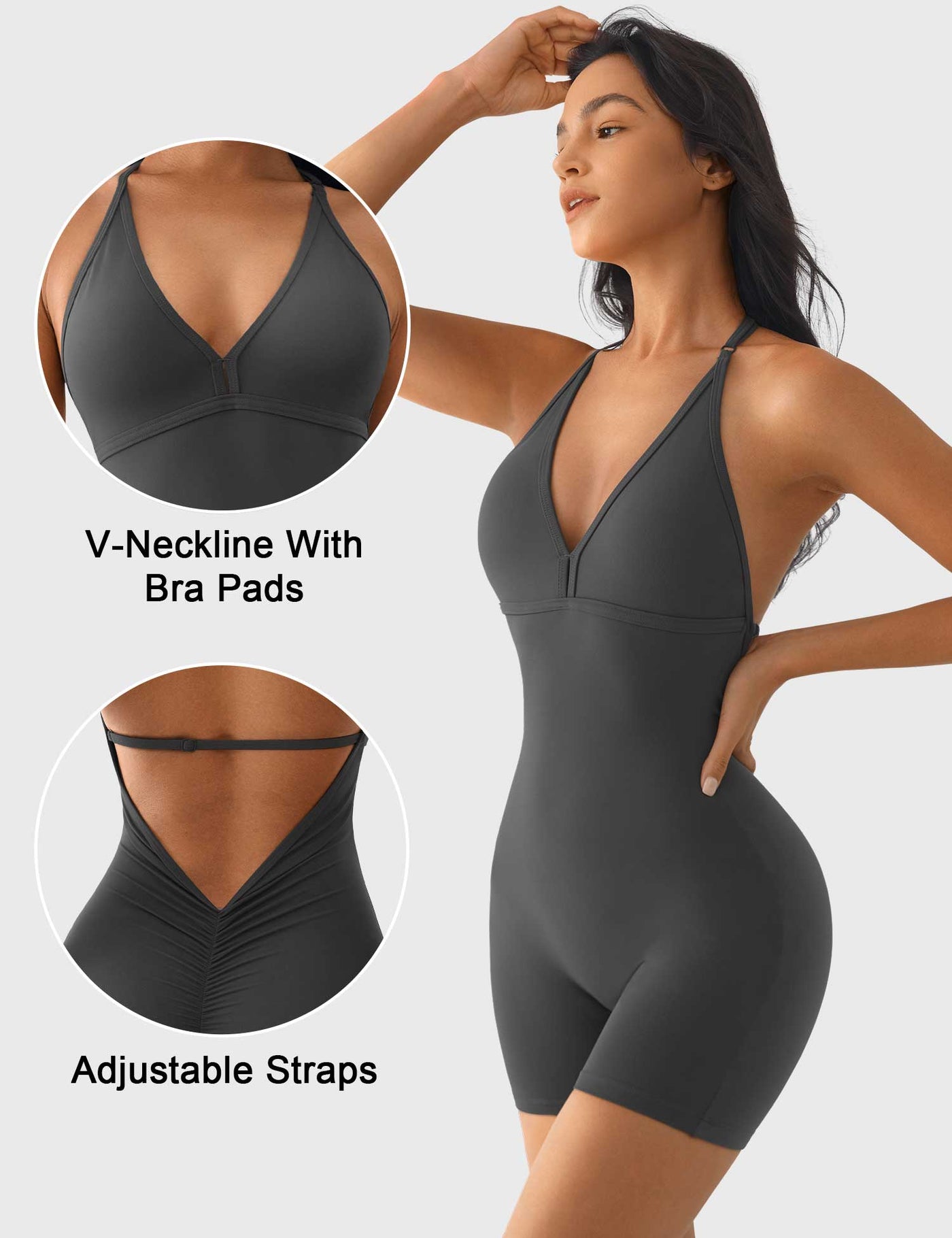 Valtor | Atmungsaktiver Jumpsuit für Damen Sommer Weiß 3