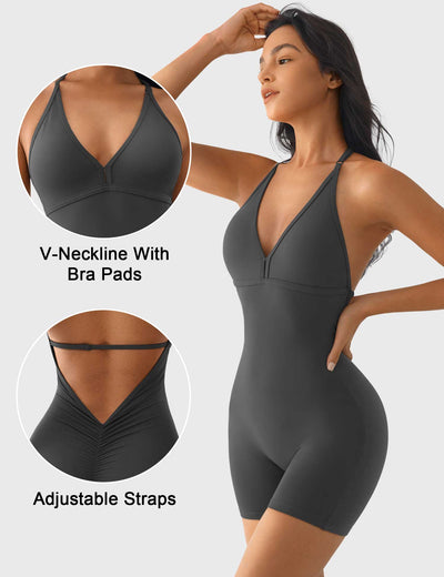 Valtor | Atmungsaktiver Jumpsuit für Damen Sommer Weiß 3