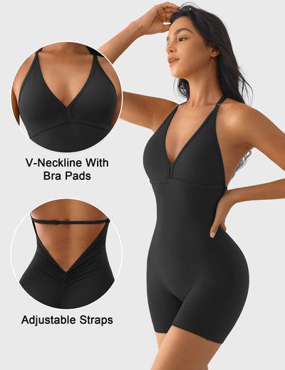 Valtor | Atmungsaktiver Jumpsuit für Damen Sommer Weiß 8