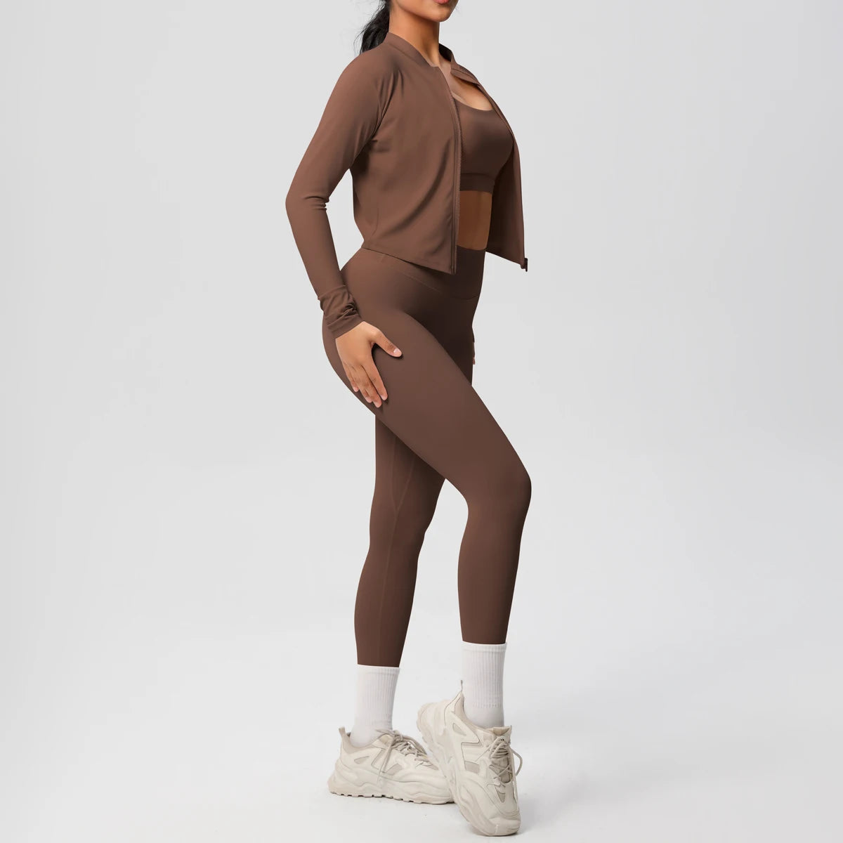 Valtor | Atmungsaktives Yoga-Set für Damen Fitness 3