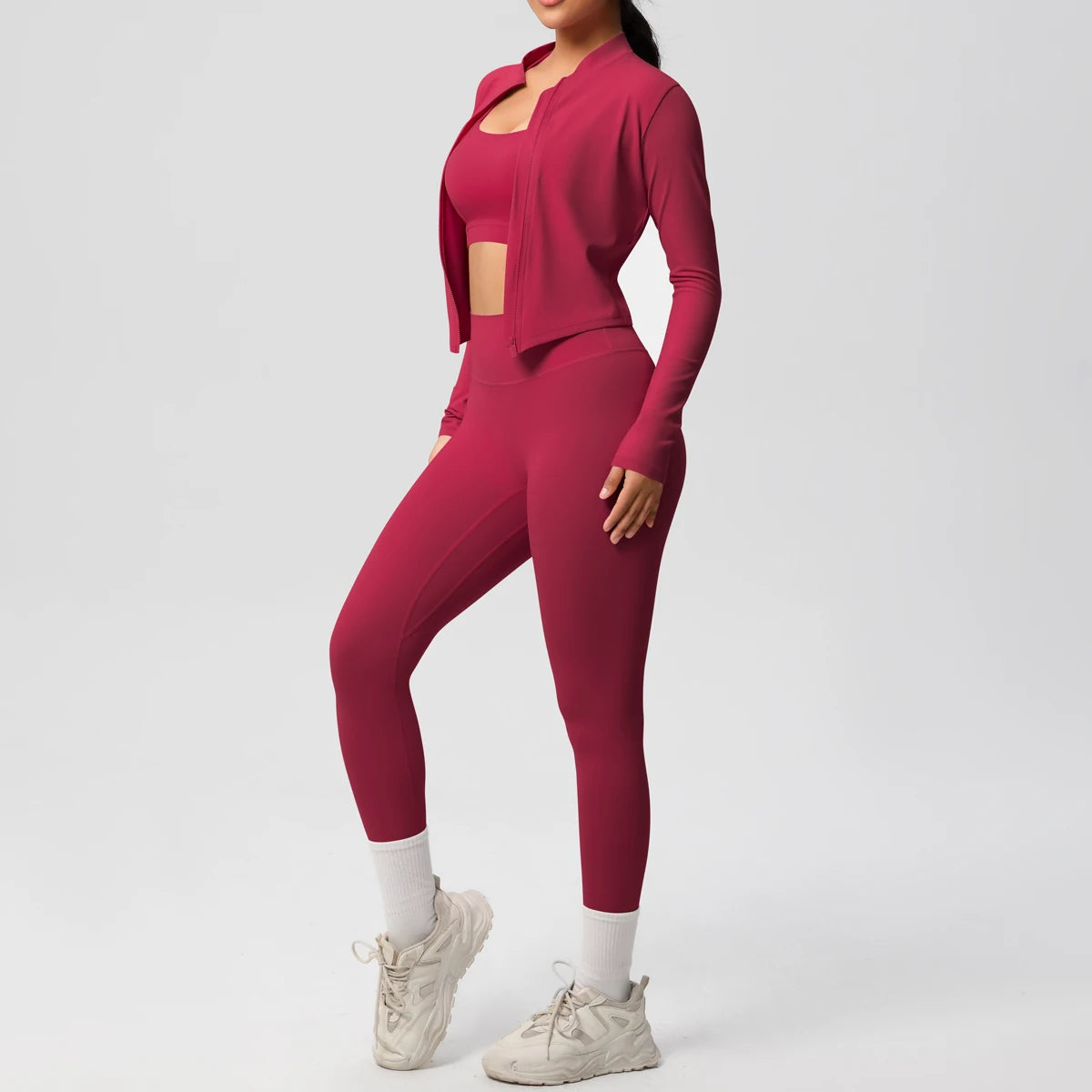 Valtor | Atmungsaktives Yoga-Set für Damen Fitness 4
