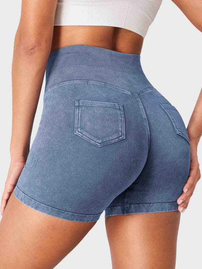 Valtorix | Flexible Shorts für Damen Denim-Look Sommer 0