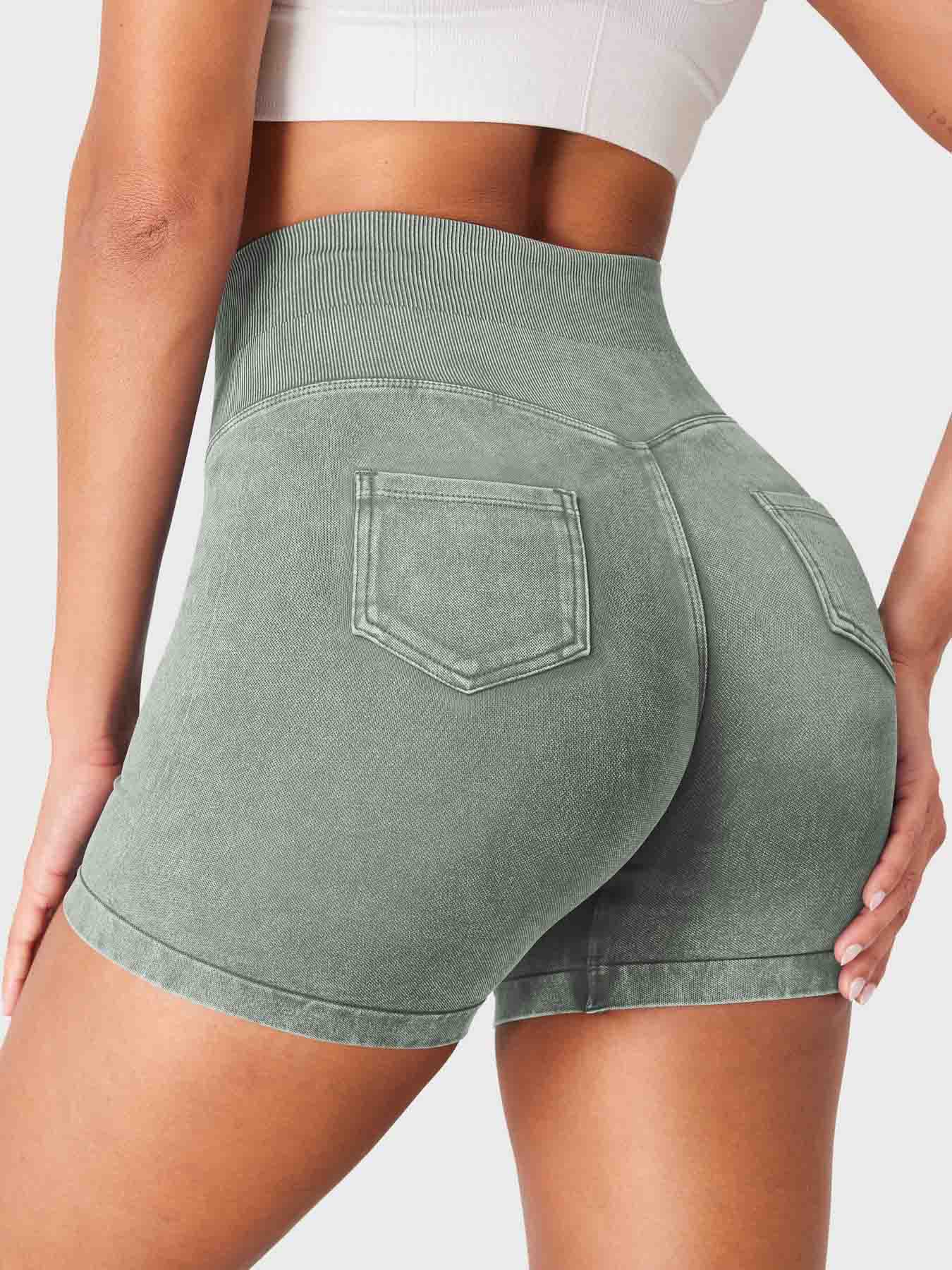 Valtorix | Flexible Shorts für Damen Denim-Look Sommer 11