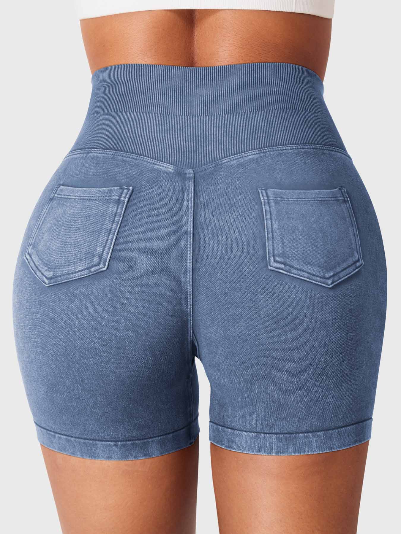 Valtorix | Flexible Shorts für Damen Denim-Look Sommer 2