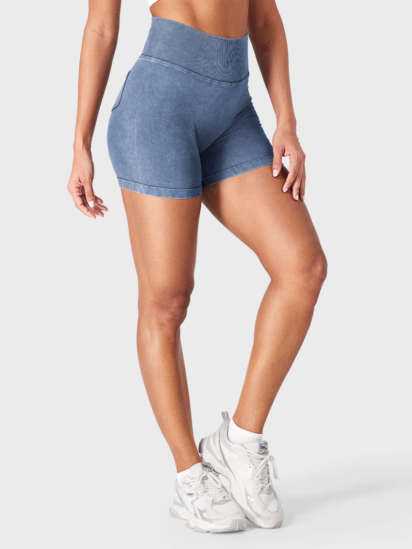 Valtorix | Flexible Shorts für Damen Denim-Look Sommer 4
