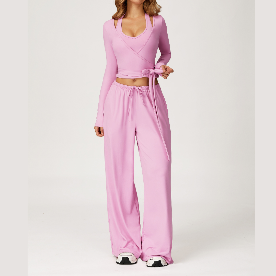 Veltara | Atmungsaktives Leggings-Set für Damen Sommer 4