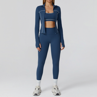 Veltara | Atmungsaktives Sportbekleidungs-Set für Damen Slim Fit 1
