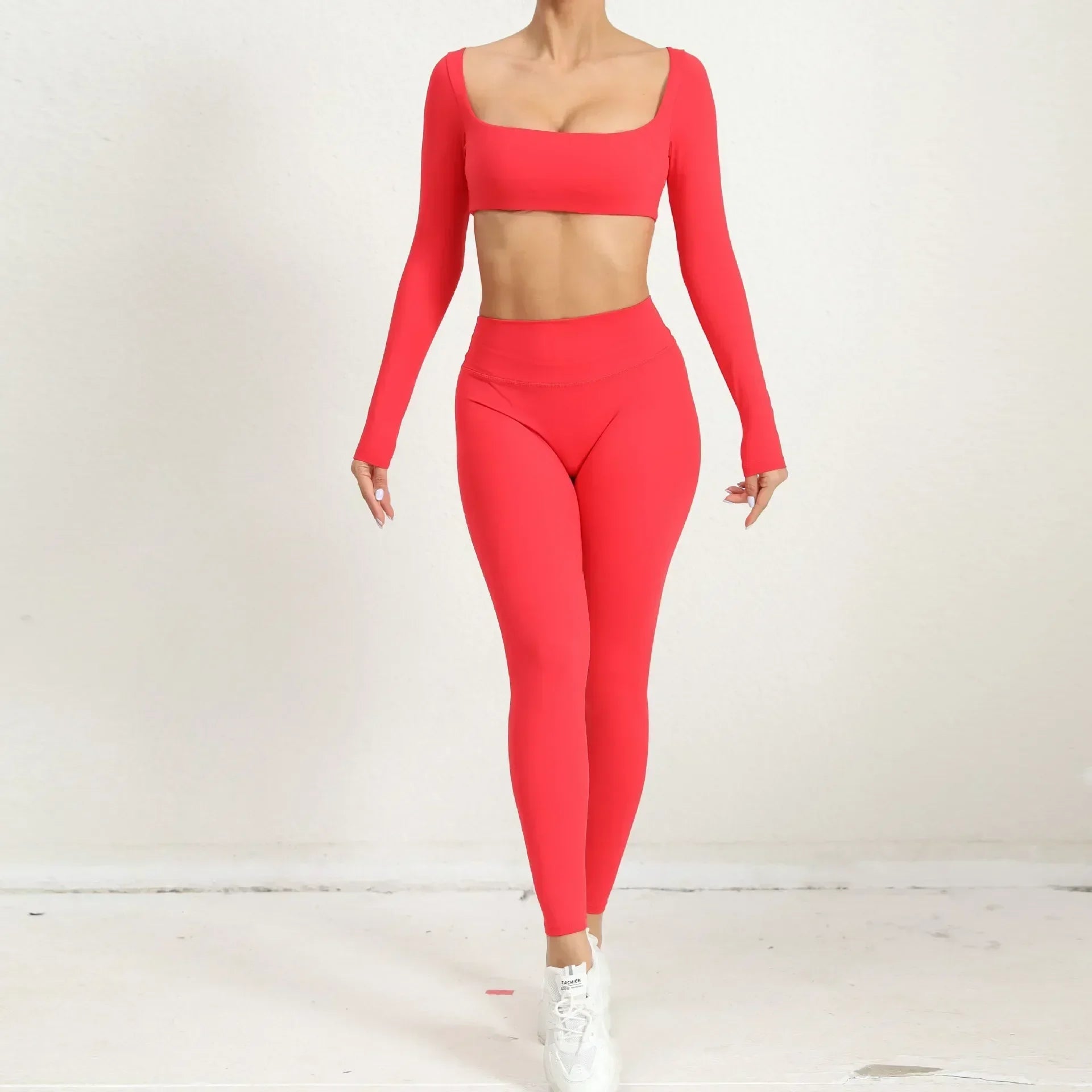 Veltara | Atmungsaktives Yoga-Set für Damen 2-teilig 0