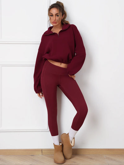 Veltara | Wärmendes Yoga Set für Damen Winter Fit 6