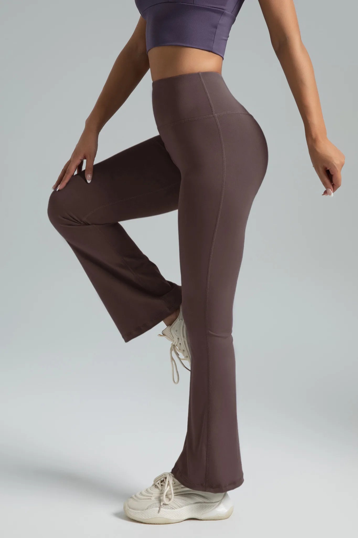 Veltix | Atmungsaktive Yogahose Damen für Freizeit Regular Fit 10