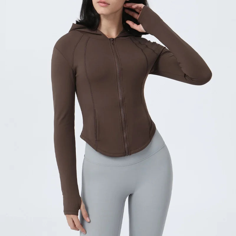 Veltor | Atmungsaktive Fitnessjacke für Damen Winter 3