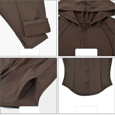 Veltor | Atmungsaktive Fitnessjacke für Damen Winter 5