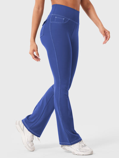 Veltor | Flexibles Flared-Leggings für Damen Sommer 6
