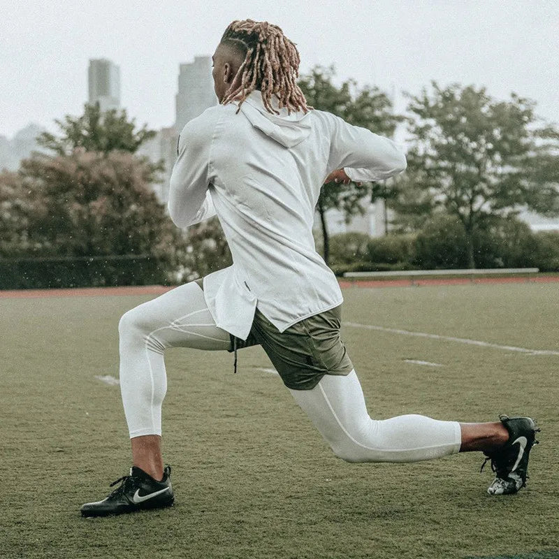 Vexon | Atmungsaktive Kompressionshose für Herren 2-in-1 1