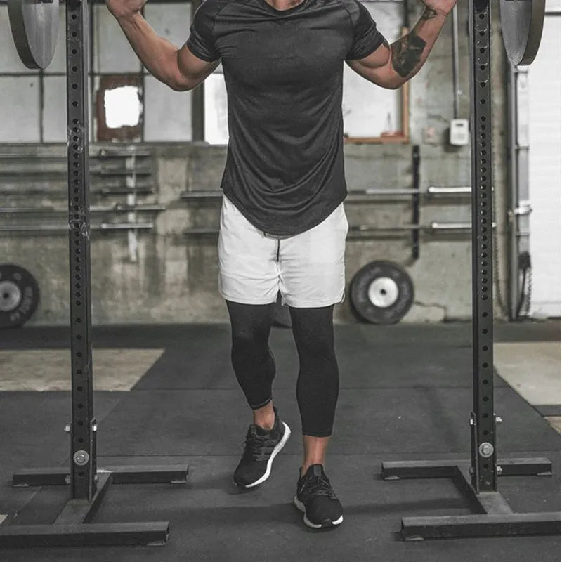 Vexon | Atmungsaktive Kompressionshose für Herren 2-in-1 4