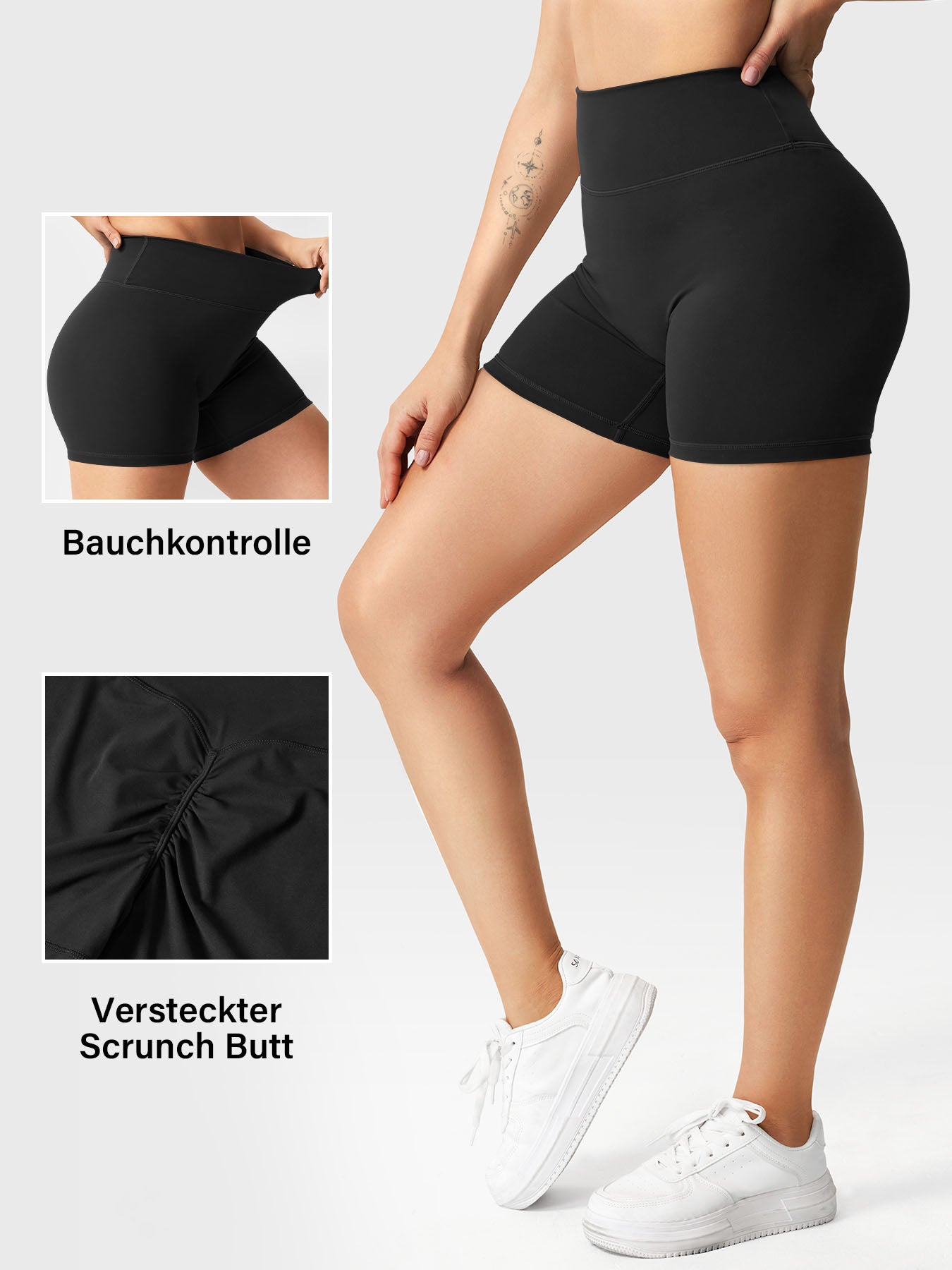 Veyron | Atmungsaktive Shorts Damen für Sommer Freizeit 4