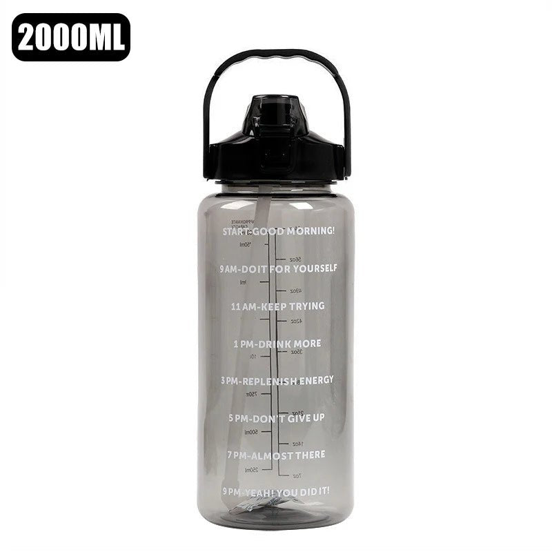 Vitrion | Praktische Trinkflasche für Unisex 2L Hydration 2