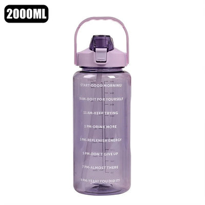 Vitrion | Praktische Trinkflasche für Unisex 2L Hydration 3