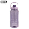 Vitrion | Praktische Trinkflasche für Unisex 2L Hydration 3