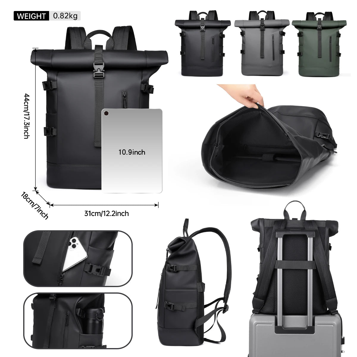 Volt | Geräumiger Rucksack für Herren Business Reisen 2