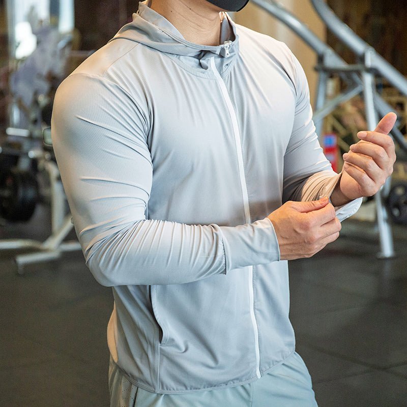 Vortexia | Atmungsaktiver Zip Hoodie für Herren Performance 3