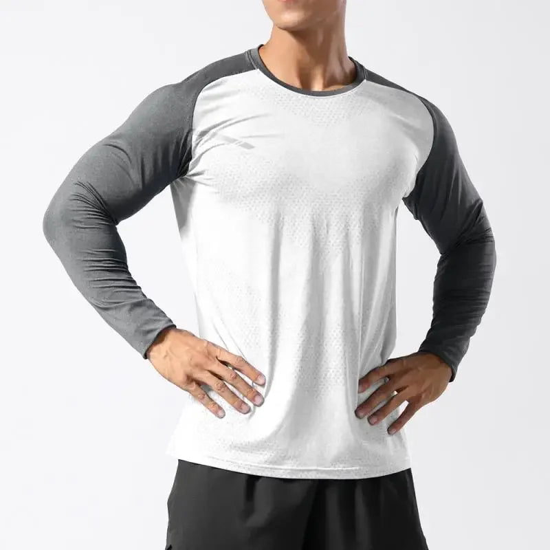 Vortexia | Schnelltrocknendes Langarmshirt für Herren Fitness 0