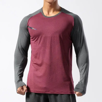 Vortexia | Schnelltrocknendes Langarmshirt für Herren Fitness 1