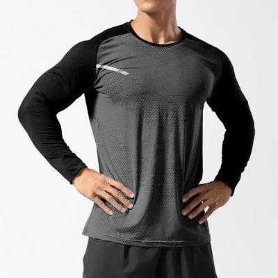 Vortexia | Schnelltrocknendes Langarmshirt für Herren Fitness 4
