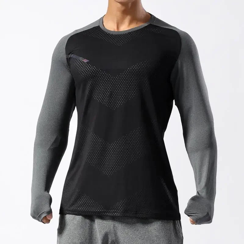 Vortexia | Schnelltrocknendes Langarmshirt für Herren Fitness 6