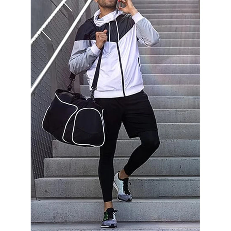 Vortexio | Flexibles 2-in-1 Sporthose für Herren Fitness 5