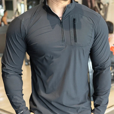 Vortexo | Atmungsaktives Laufshirt für Herren Sommer Fit 4