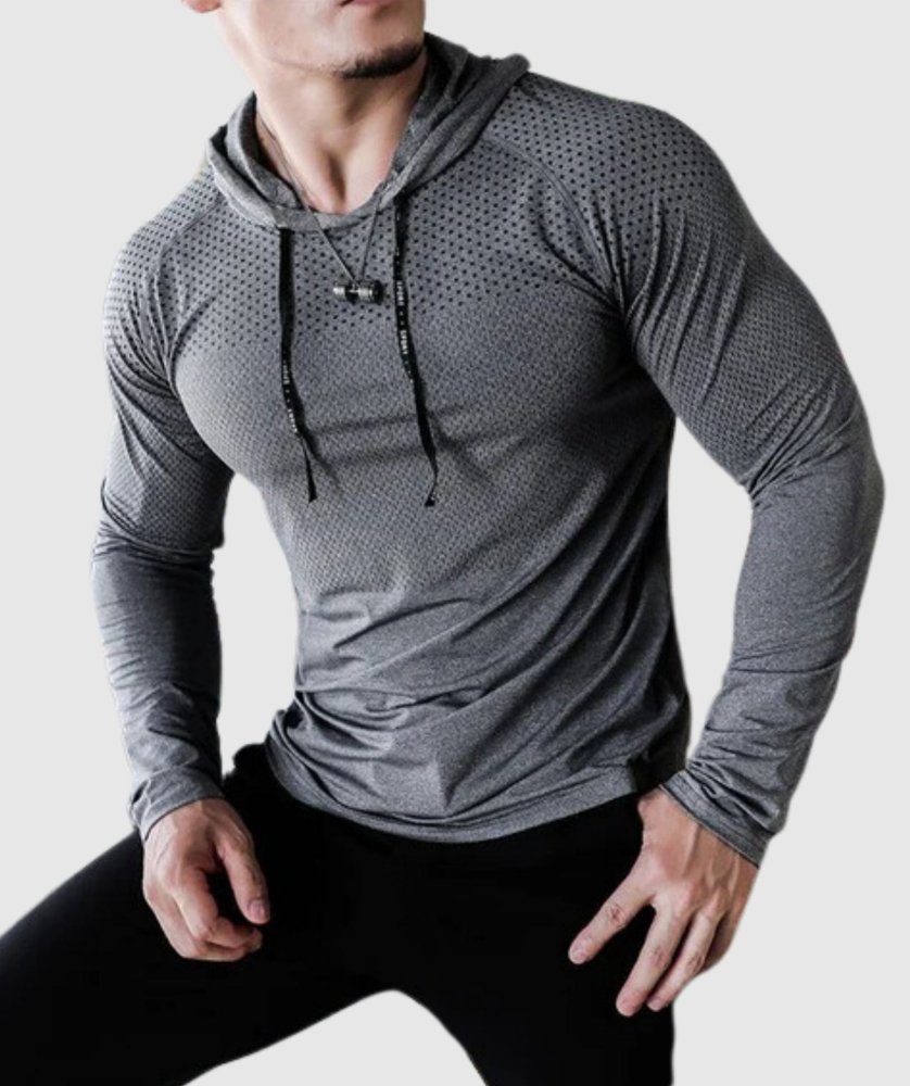Vortexon | Atmungsaktives Muscle Hoodie für Herren Sommer 4