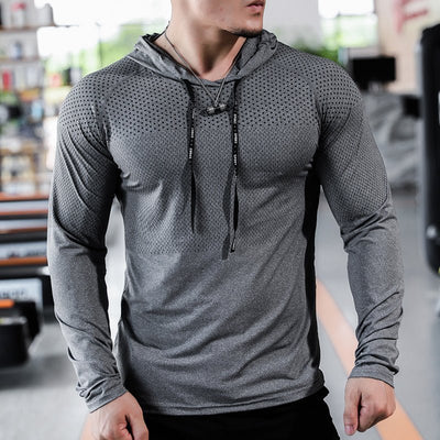 Vortexon | Atmungsaktives Muscle Hoodie für Herren Sommer 7