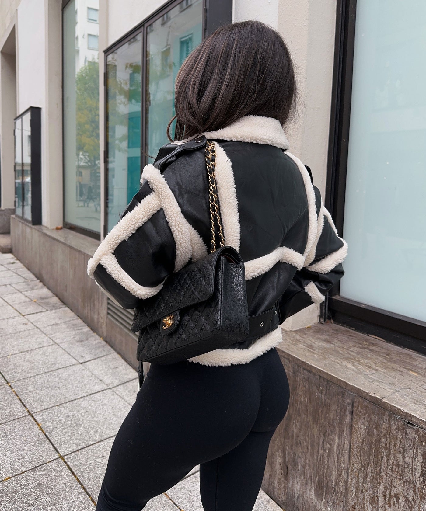 Zylo | Warm Teddyfell Jacke für Damen Winter Kälte 3