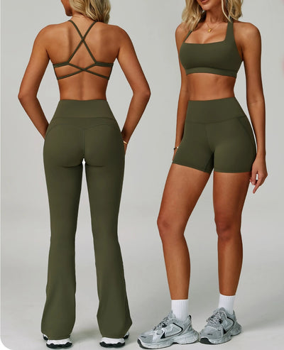 Zylor | Atmungsaktives Yoga Set für Damen 2-teilig 0