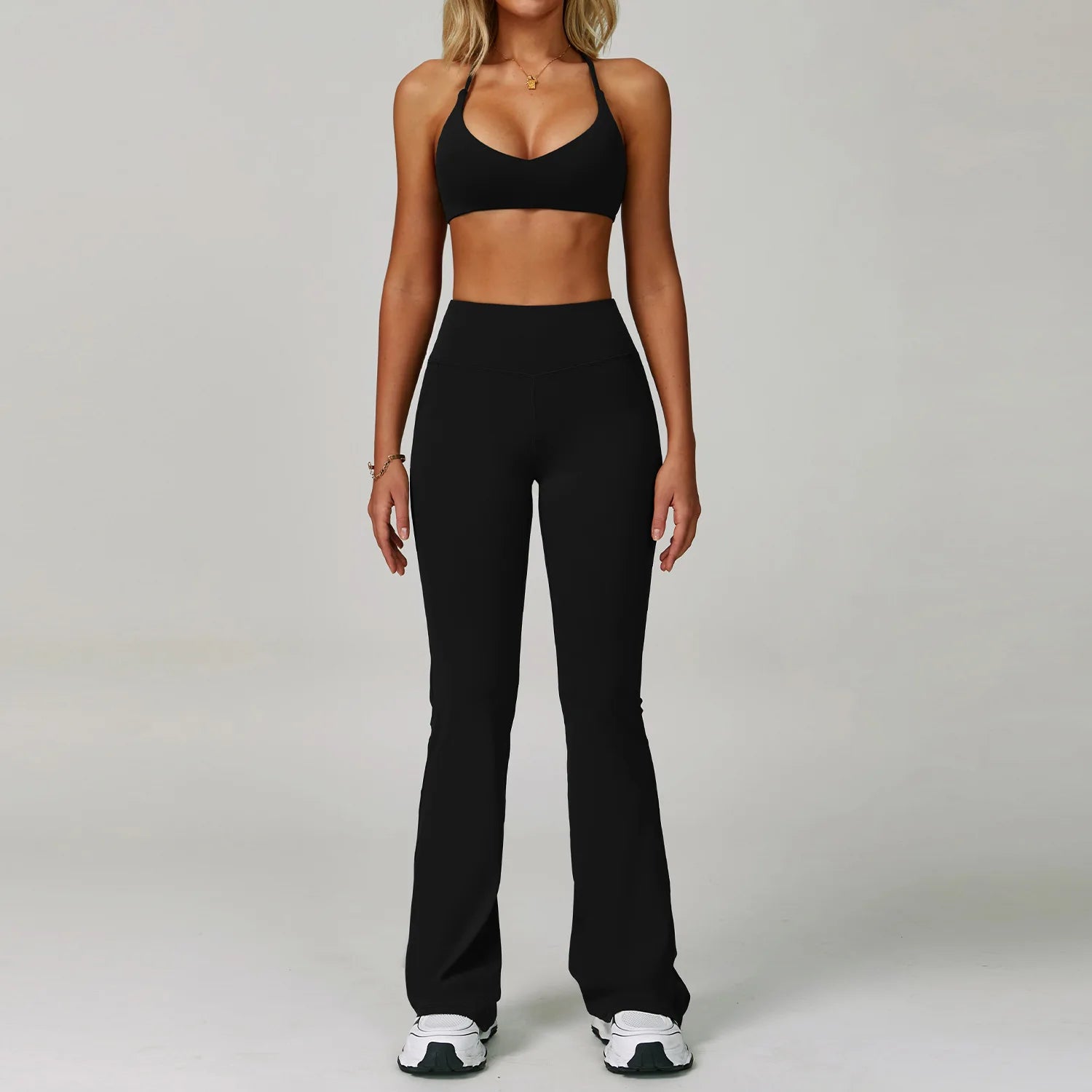 Zylor | Atmungsaktives Yoga Set für Damen 2-teilig 11