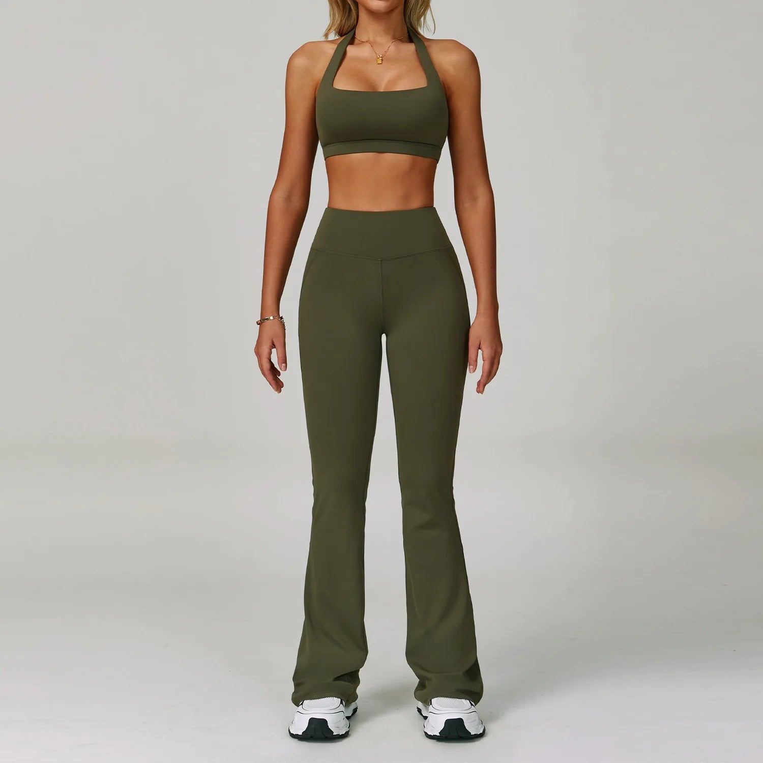 Zylor | Atmungsaktives Yoga Set für Damen 2-teilig 15